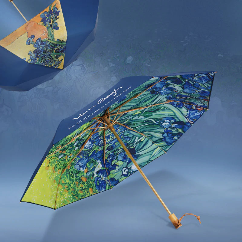 VON LILIENFELD  IRISES　折りたたみ傘