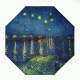 VON LILIENFELD  THE STARRY NIGHT OVER THE RHONE 雨の夜の折りたたみ傘