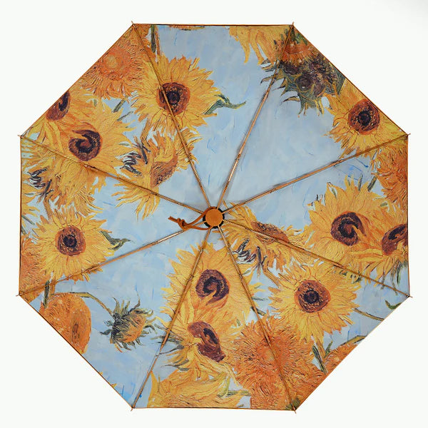 VON LILIENFELD  SUNFLOWERS 秋天候の折りたたみ傘