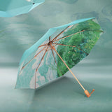VON LILIENFELD  GREEN WHEAT FIELDS　緑の折りたたみ傘